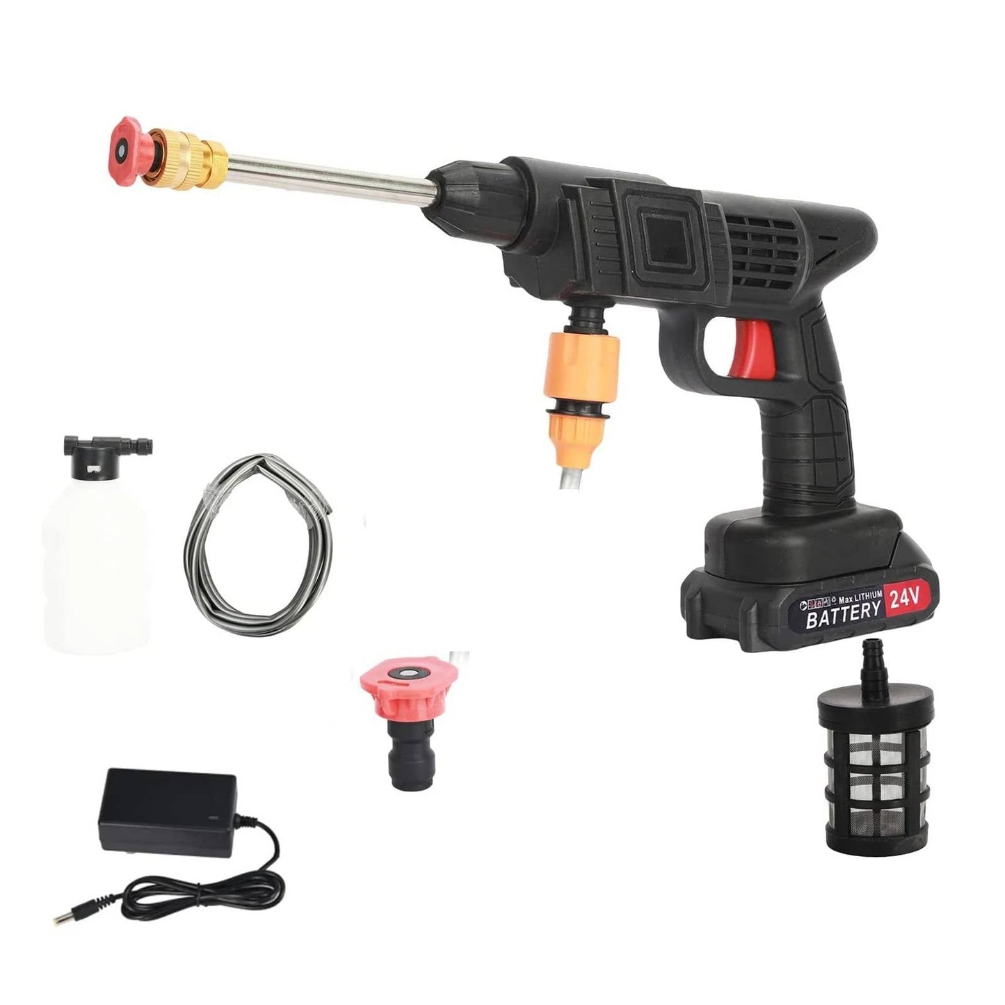 Przenośna bezprzewodowa myjka samochodowa