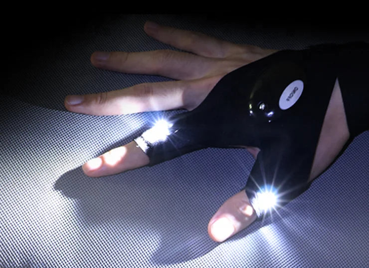 Rękawice z diodami LED