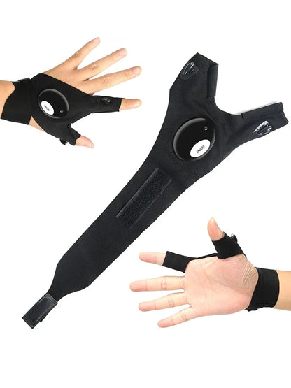 Rękawice z diodami LED